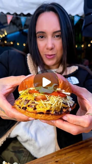 Colombia Burger with pineapple from Arditos Kitchen at Lost and Grounded, Brislington