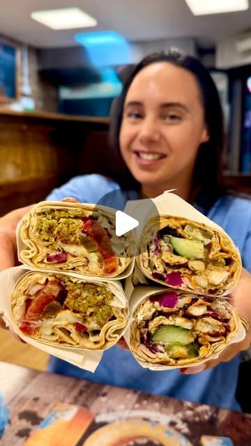 Mediterranean shawarma wraps from Greco on St Augustine's Parade, Bristol