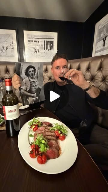 Steak dinner at Marco Pierre White Steakhouse, Cadbury House, Congresbury